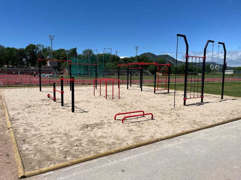 Construcció d'un nou parc de cal·listènia